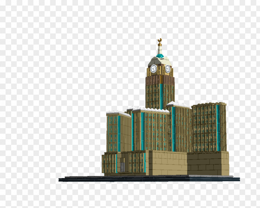 Makkah Clock Tower Royal Hotel Lego Architecture Ideas Facade PNG