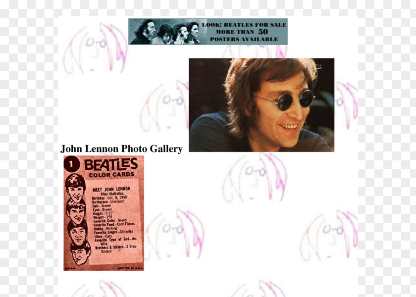 Murder Of John Lennon Something Love The Beatles Pin Lead PNG