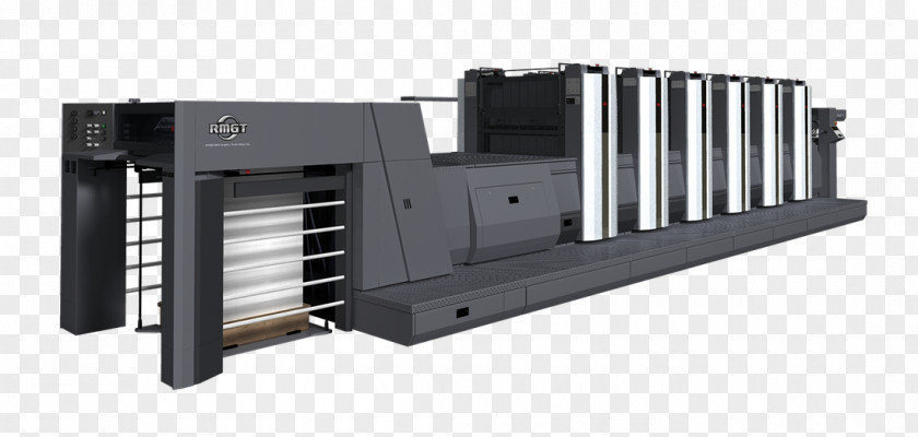Offset Printing Machine Paper Press Graphic Arts PNG