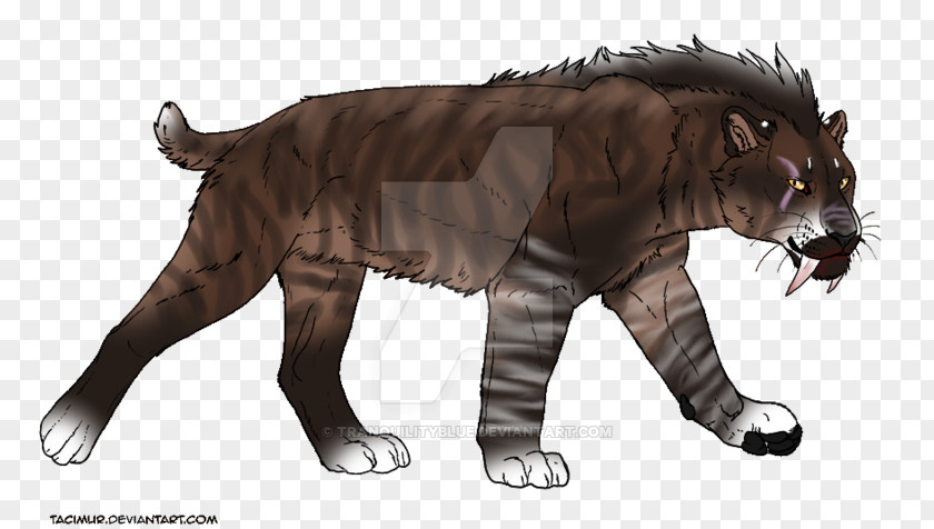 Sabertoothed Tiger Lion Sabretooth Felidae Saber-toothed Cat PNG
