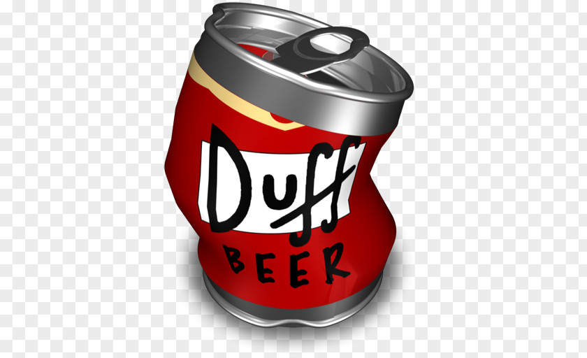 Duff 2 Aluminum Can Brand Font PNG