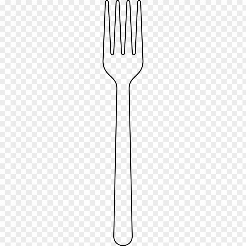 Flatware Cliparts Fork Spoon Black And White Pattern PNG