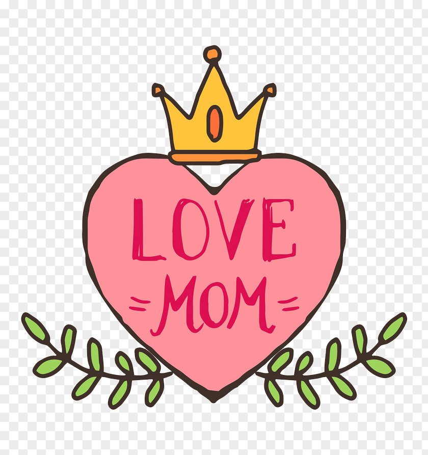 Holiday Love Mother's Day Clip Art Image Mickey Mouse PNG