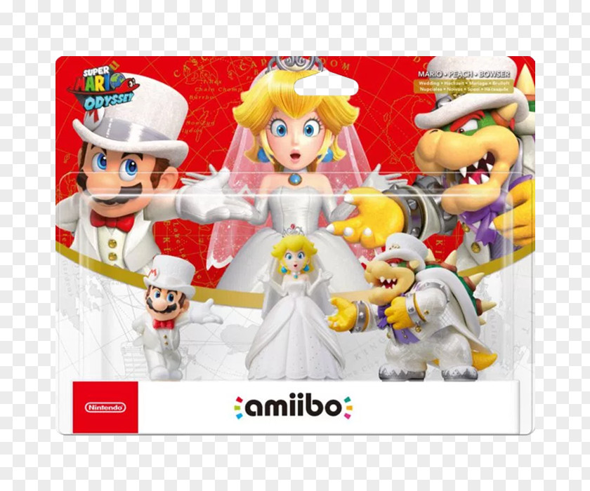 Mario Super Odyssey Bowser Princess Peach Wii U PNG