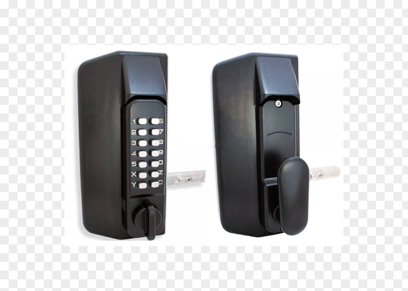 Gate Electronic Lock Key Latch PNG