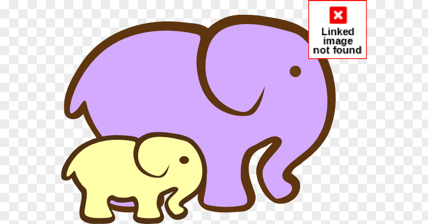 Baby Elephant Drawings Step By Sticker Paper Design Redbubble PNG