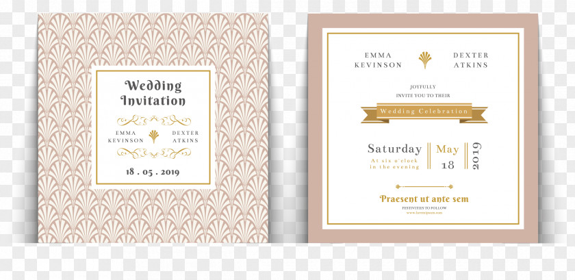 Vector Wedding Invitations Invitation Convite Marriage PNG