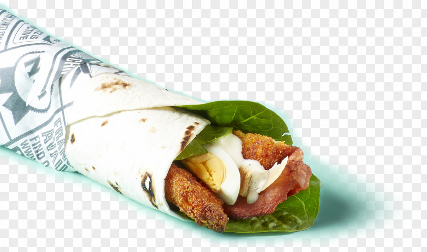 Wrap Take-out Caesar Salad Fast Food Schnitz PNG
