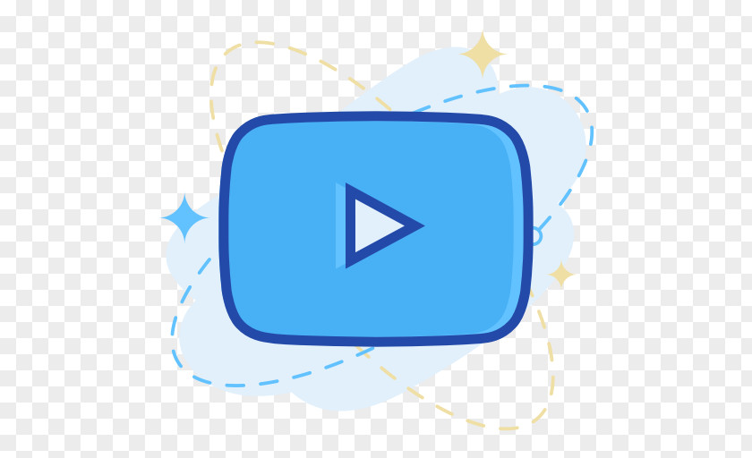 Youtube Icon Logo Design. PNG