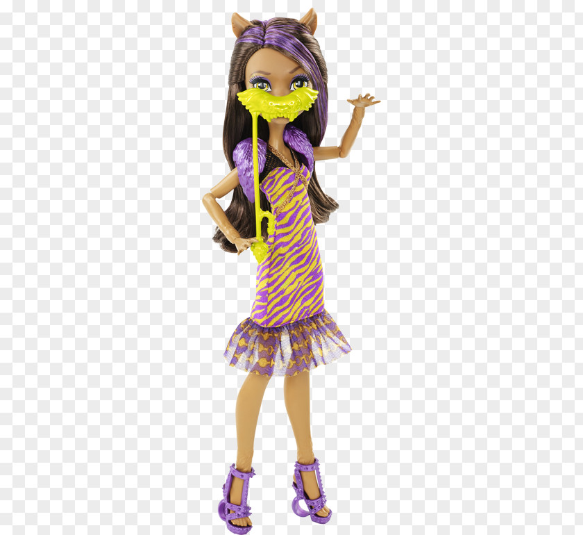 Doll Monster High Original Gouls CollectionClawdeen Wolf Cleo DeNile PNG
