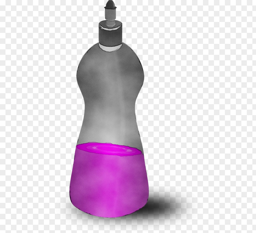 Neck Water Bottle Purple Violet Magenta Pink PNG