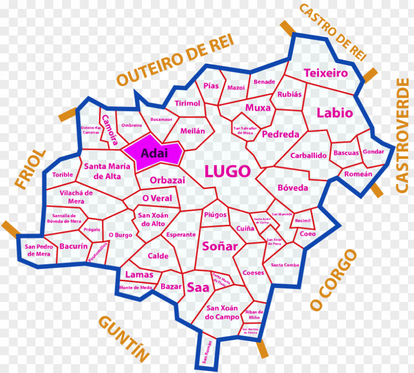 Adai, Lugo Wikipedia Coeses, PNG