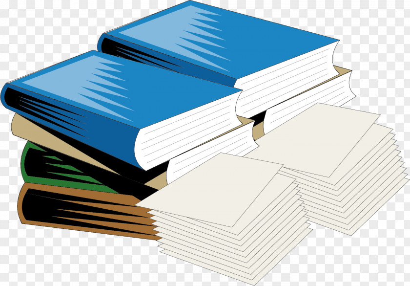 Blue Book Textbook Computer File PNG