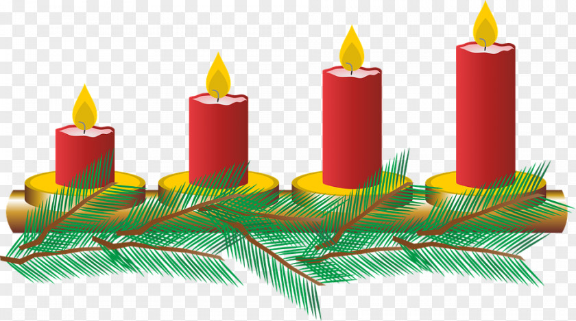 Christmas Ornament Advent Candle PNG