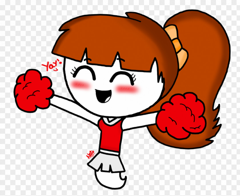 Drawing Cartoon Cheerleading Tina Rex Fan Art PNG