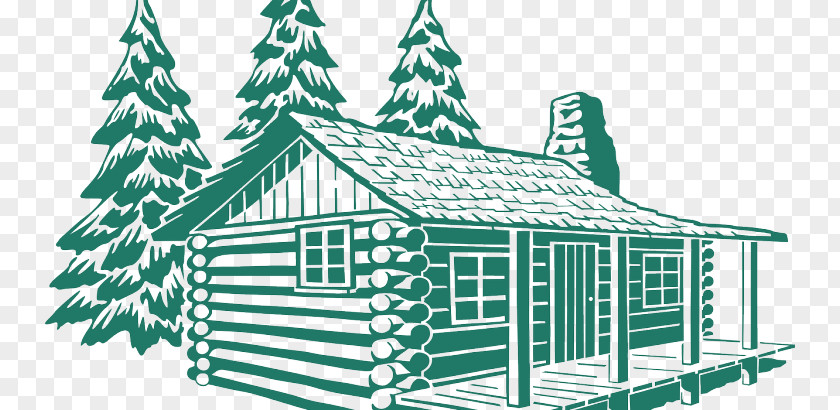 House Log Cabin Cottage Clip Art Drawing PNG