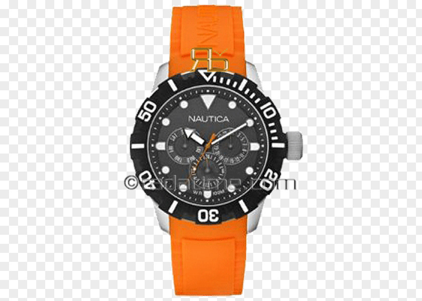 Watch Clock Nautica Chronograph Strap PNG