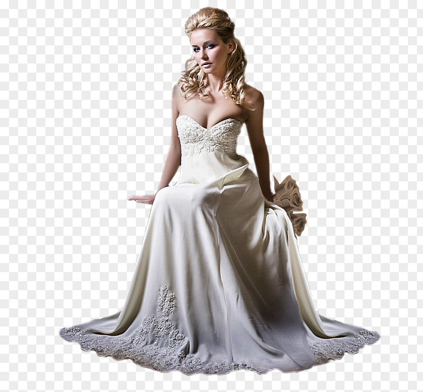 Bride Wedding Dress Woman Gown PNG