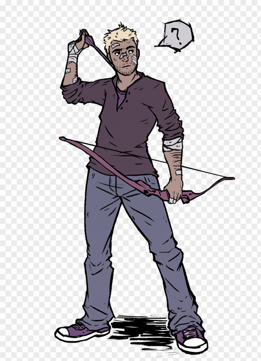 Hawkeye Clint Barton Daredevil Comics Fan Art PNG