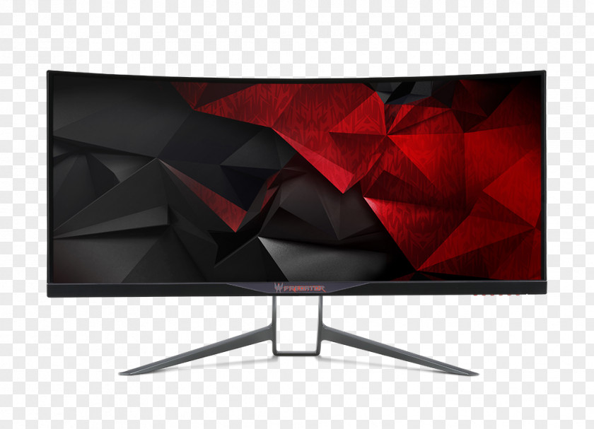 Laptop Predator X34 Curved Gaming Monitor Acer Aspire Computer Monitors IPS Panel 21:9 Aspect Ratio PNG