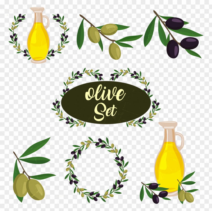 Olive Oil Adobe Illustrator PNG