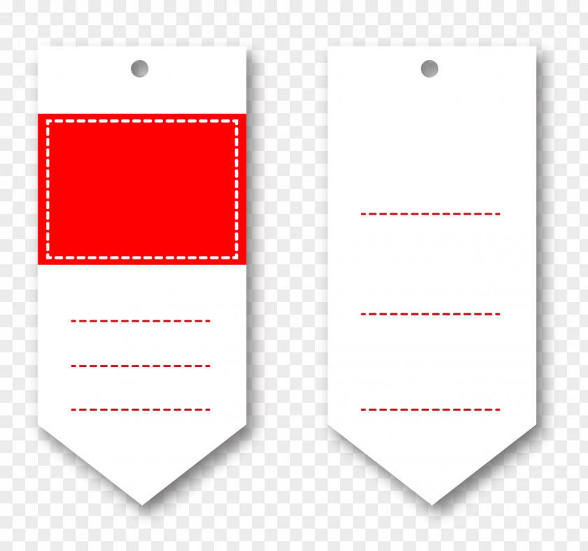 PRICE TAG Paper Logo PNG