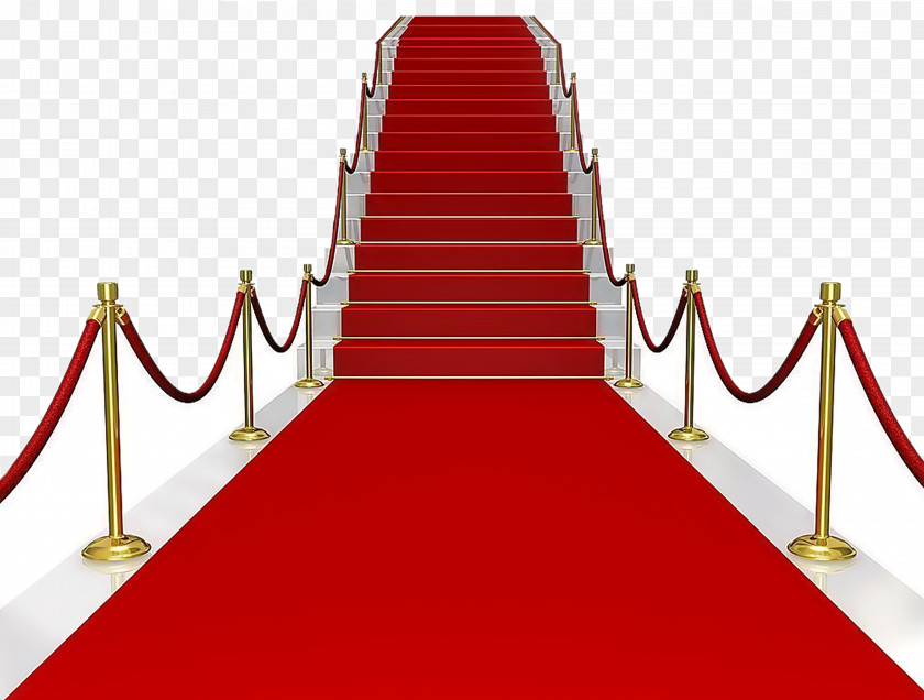 Red Carpet Ladder Stairs PNG