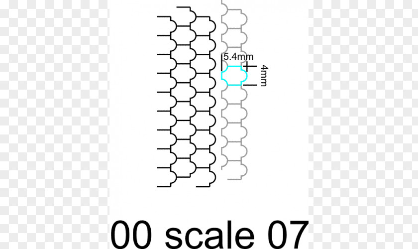 Relief Building Paper O Scale Monochrome Pattern PNG