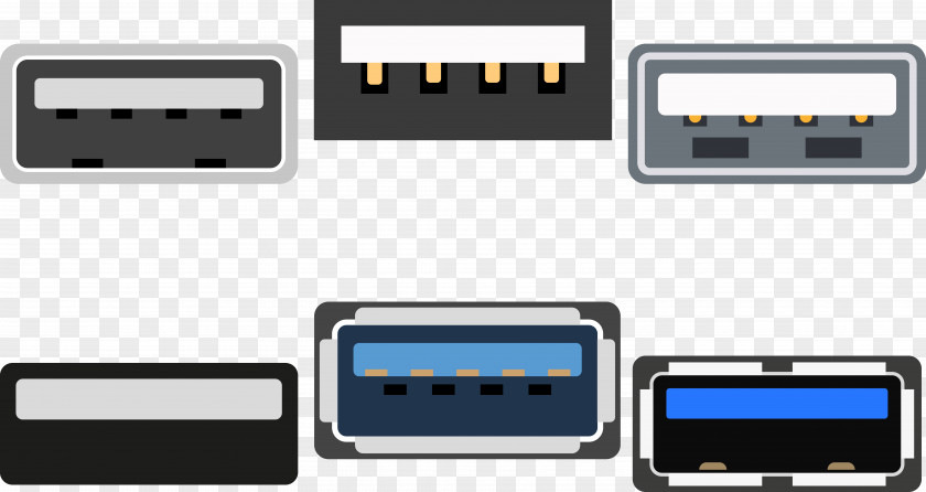 Transport USB Technology Electrical Cable PNG