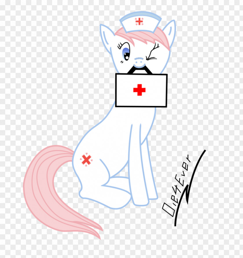 Cat Nurse Redheart Rainbow Dash Some Very Bad Times PNG