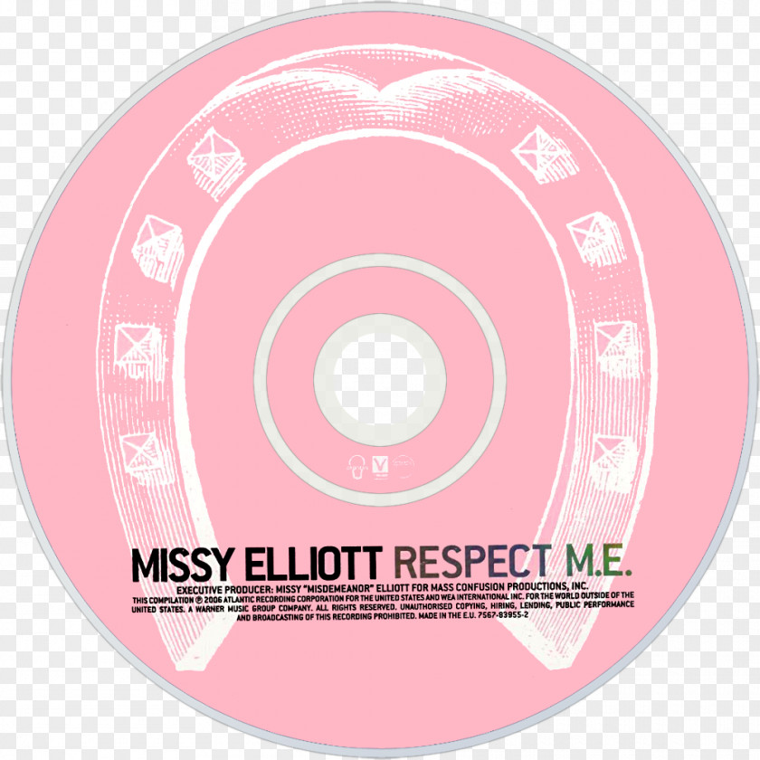 Circle Compact Disc Respect M.E. Pink M PNG