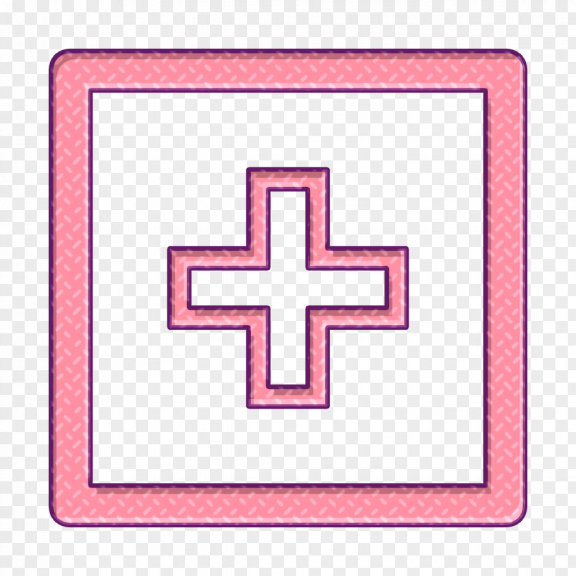 Rectangle Symbol Add Icon Plus Positive PNG