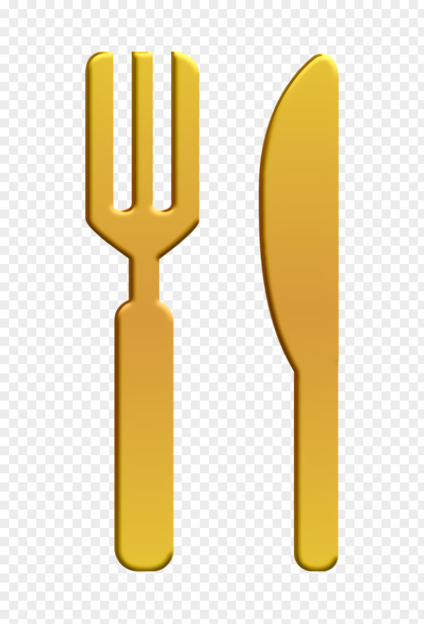 Tools And Utensils Icon Iconographicons Knife Fork Silhouette Variants PNG