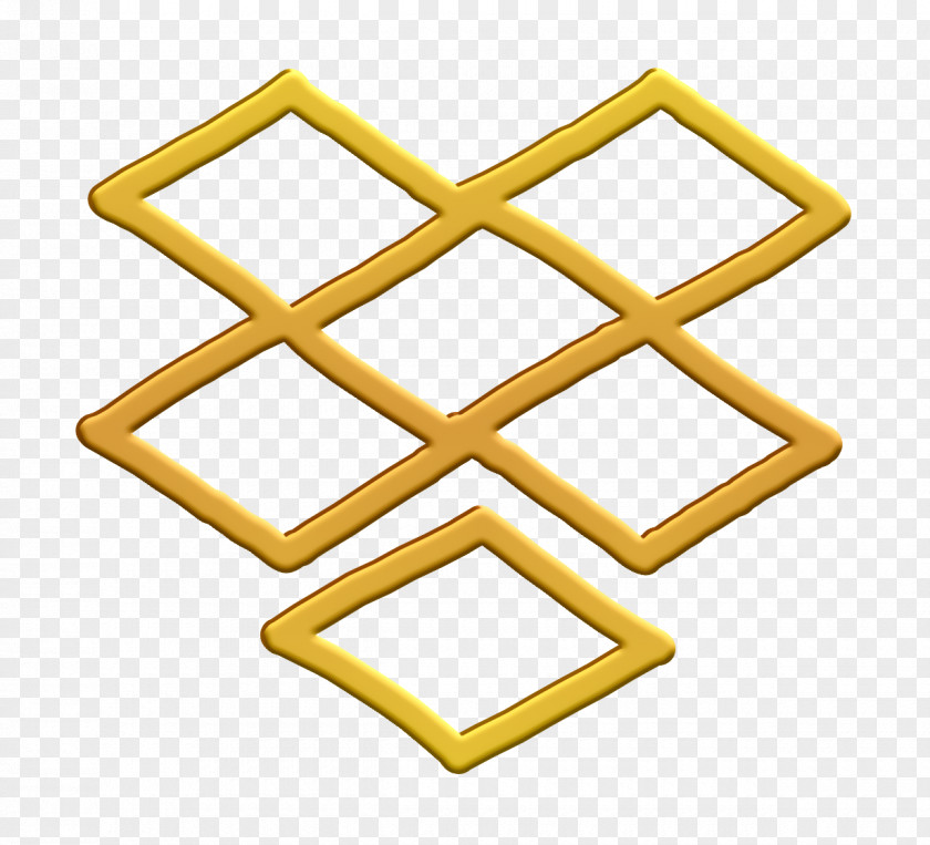 Yellow Logos Icon Dropbox Logo PNG