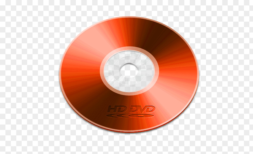 Device Optical HD DVD Data Storage Dvd Orange PNG