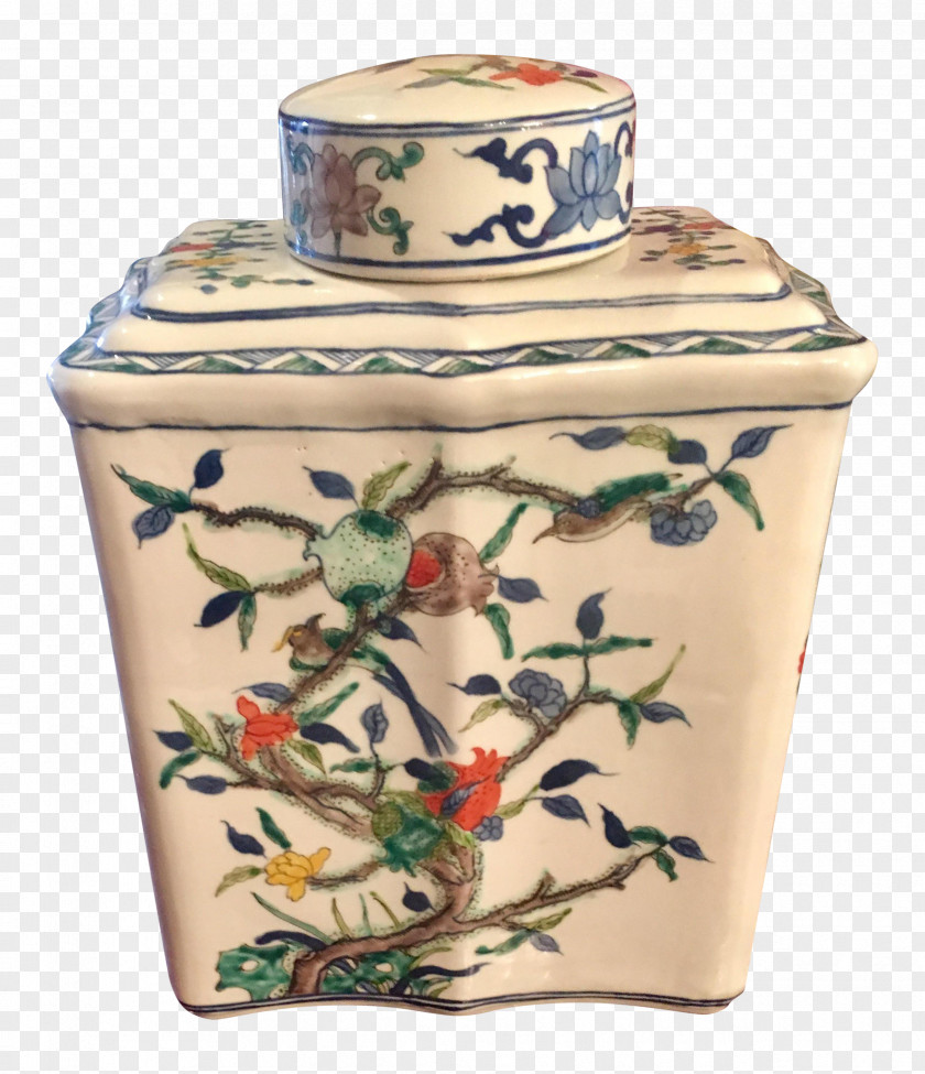 Hand-painted Peony Vase Porcelain PNG