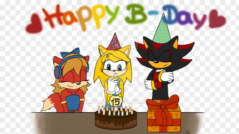 Happy B Day Fiction Cartoon Character Recreation PNG