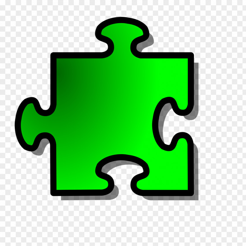 Jigsaw Puzzles Green Puzzle Clip Art PNG