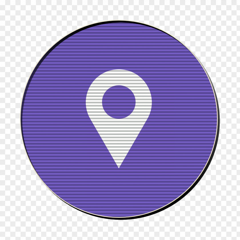 Logo Magenta Gps Icon Locate Location Map PNG