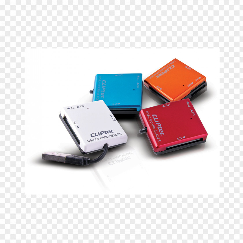 USB Memory Card Readers Flash Cards Data Storage PNG