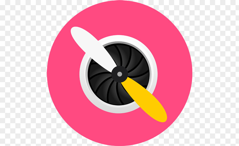 Aircraft Engine Pink Wheel Flower Clip Art PNG