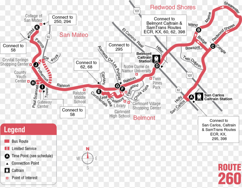 Bus SamTrans Caltrain Public Transport Los Angeles County Metropolitan Transportation Authority PNG