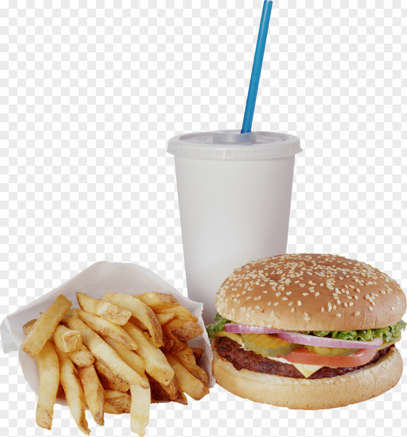 Fries Fizzy Drinks Fast Food Hamburger French Hot Dog PNG