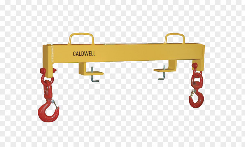 Lifting Forklift Equipment Rigging Beam Hook PNG