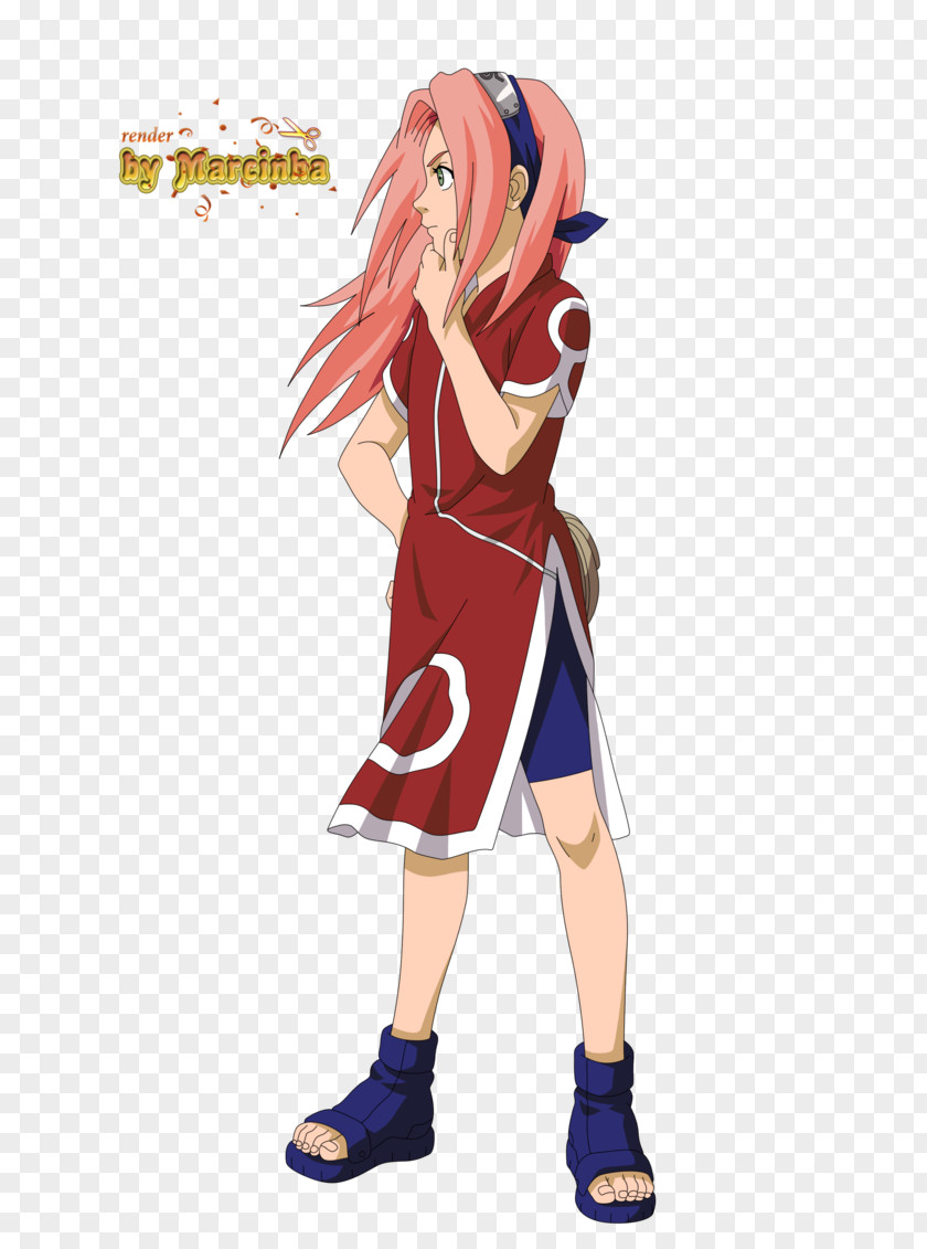Sakura Naruto Haruno Costume Pain Gaara Might Guy PNG