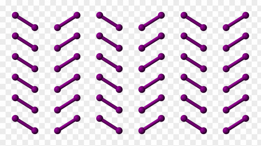 Structures Crystal Structure Iodine-127 PNG