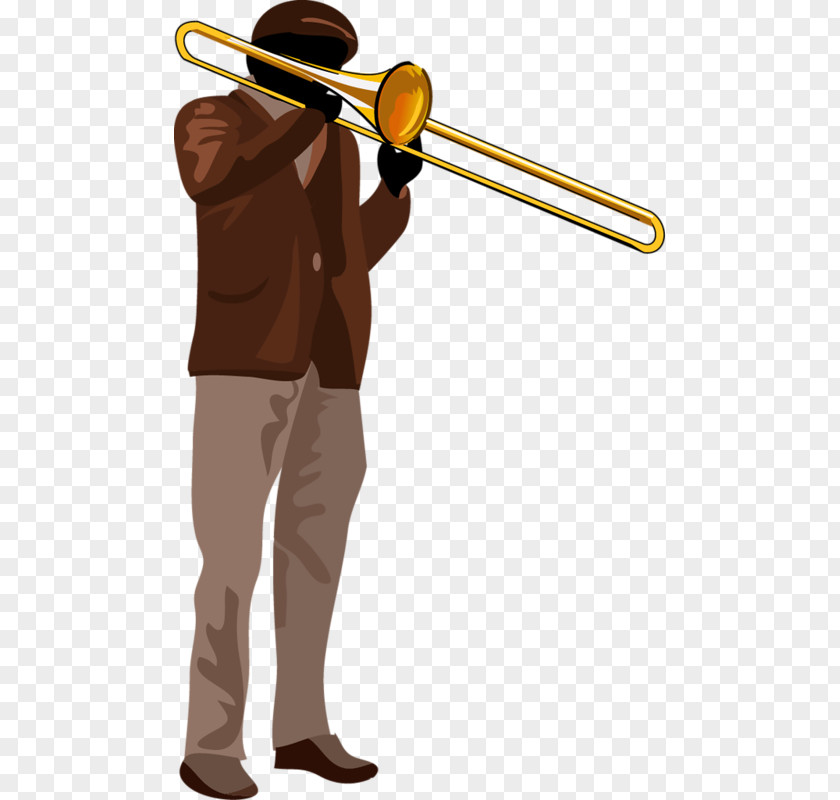Trombone Musician Clip Art PNG