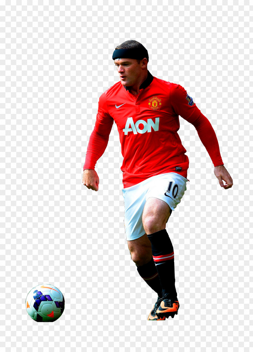 Wayne Rooney Team Sport T-shirt Football Manchester United F.C. PNG