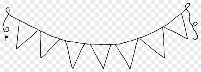 Black And White Flag Triangle Point Line Art Design PNG