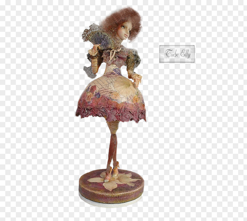 Carnival Costume Design Figurine Watercolor Painting Doll PNG